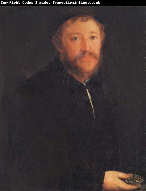 AMBERGER, Christoph Portrait of Cornelius Gros